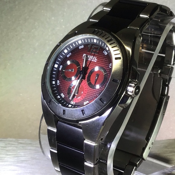 RARE Two-Tone FOSSIL Multifunction - Picture 2 of 8